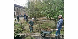 Opération « village propre » avant la fête de Saint-Martin